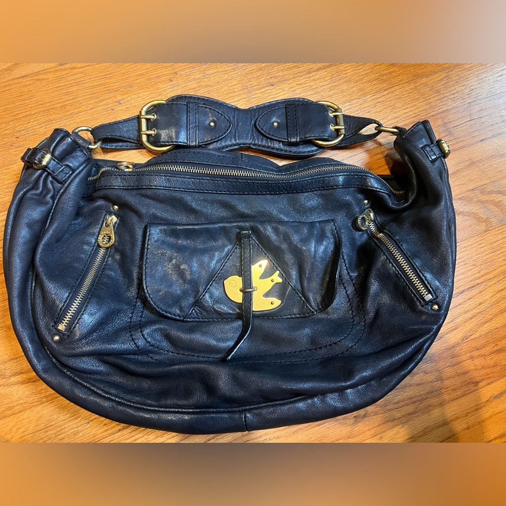 Cute Marc by Marc Jacob’s Black Leather Shoulder Bag